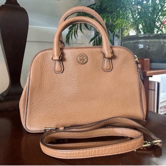 Tory Burch Brown Leather Satchel - Picture 9 of 9